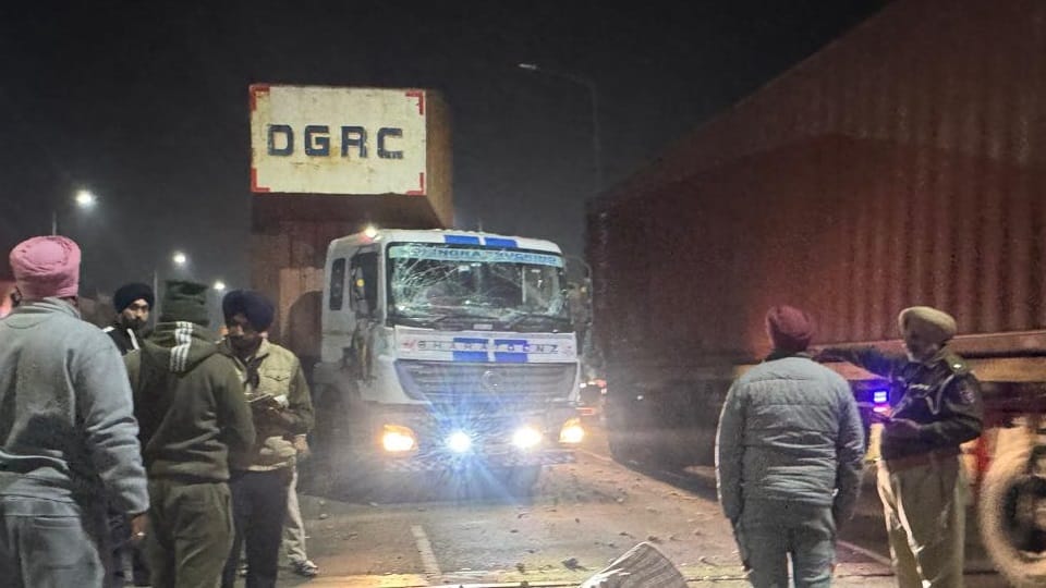 Phagwara Farmer riding tractor dies after being hit by truck