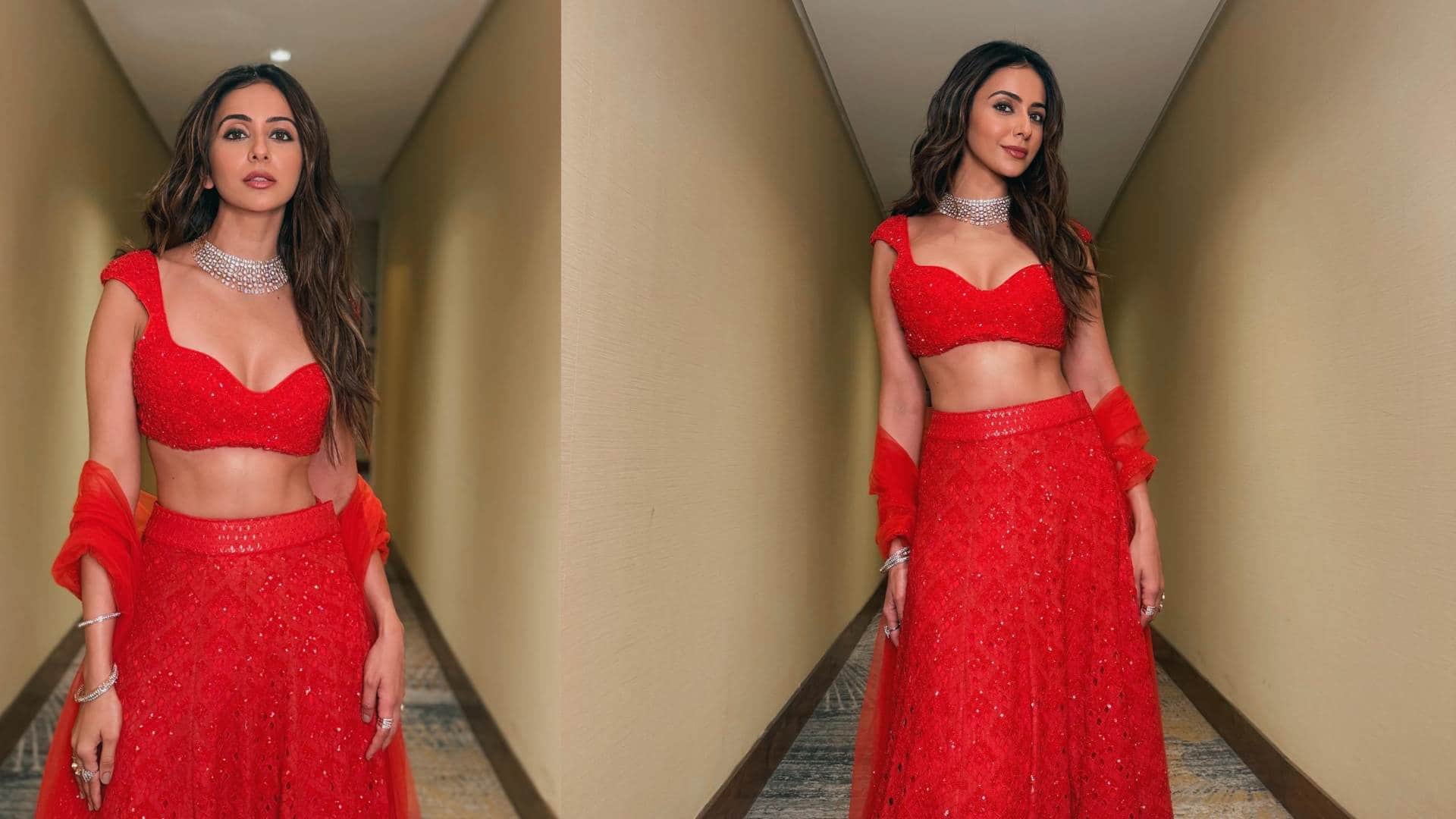 latest design of blouse inspired by Rakul preet singh