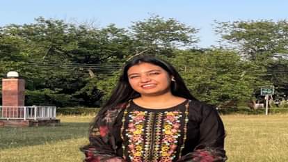 Achievement: Riya Kanthbal of Lambagaon topped the PhD entrance exam of Punjab University