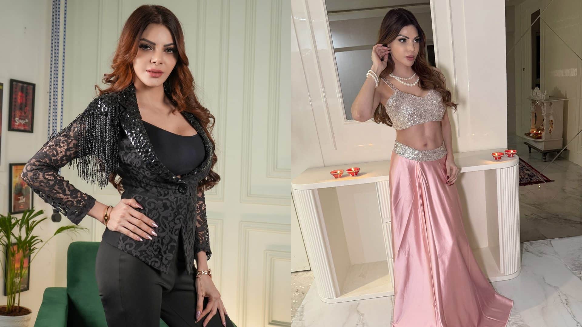 Sherlyn Chopra Luxurious house in Mumbai Inside Photos Of Bedroom To Drawing Room