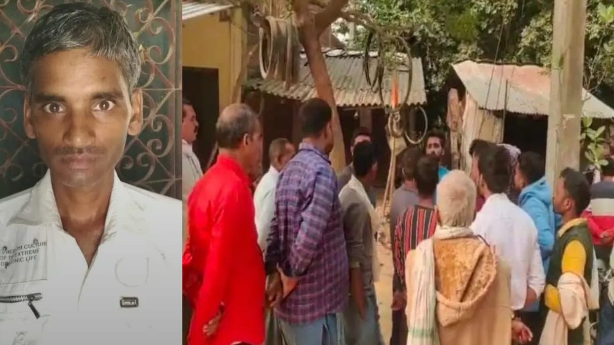 A grocery merchant was beaten to death with a stick in Sultanpur