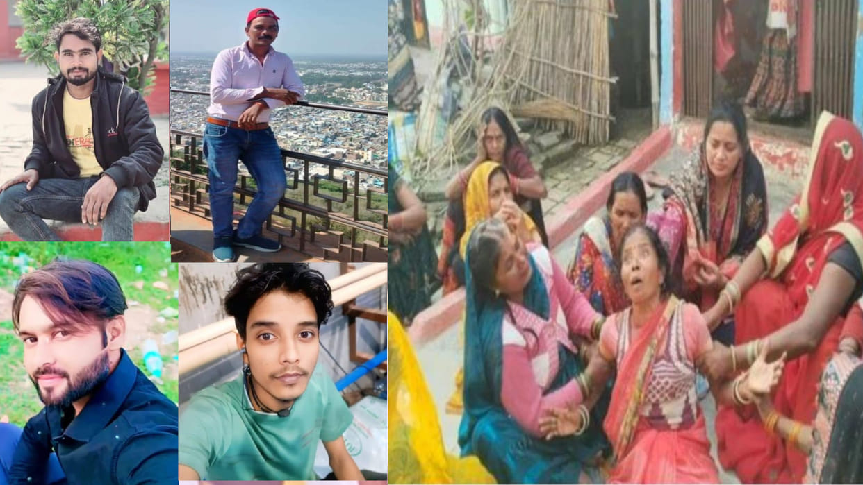 Four youths from Deoria died in the same room in Kanpur, they had gone from home to earn money.