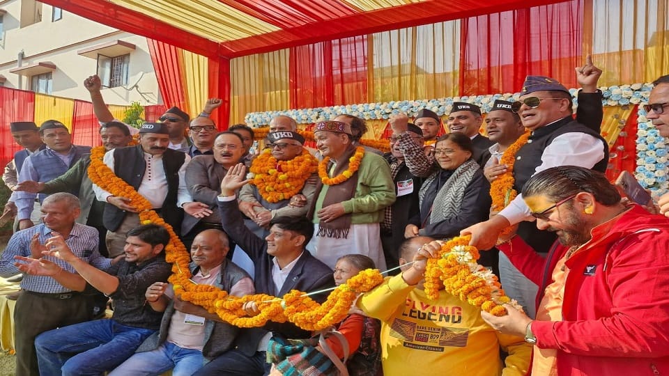 Surendra Kukreti became the central president of Uttarakhand Kranti Dal