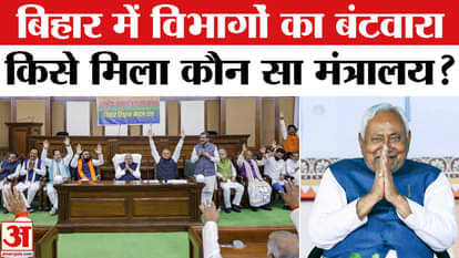 Bihar Government Formation: Division of departments in Nitish cabinet