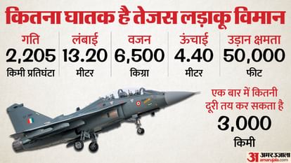 HAL Tejas Fighter Jet Crashes in Dubai Airshow know its Features Version Weapons System MK-1A and MK-2 news