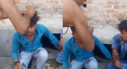 Hardoi Villagers beat up youths who passed lewd remarks at student cut their hair FIR filed against both sides