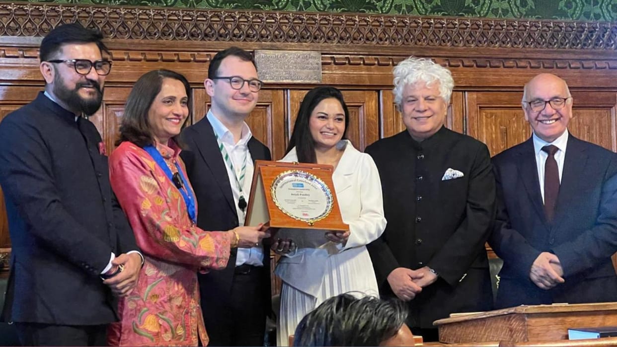 Anjali Pandey of Varanasi receives international honour in London