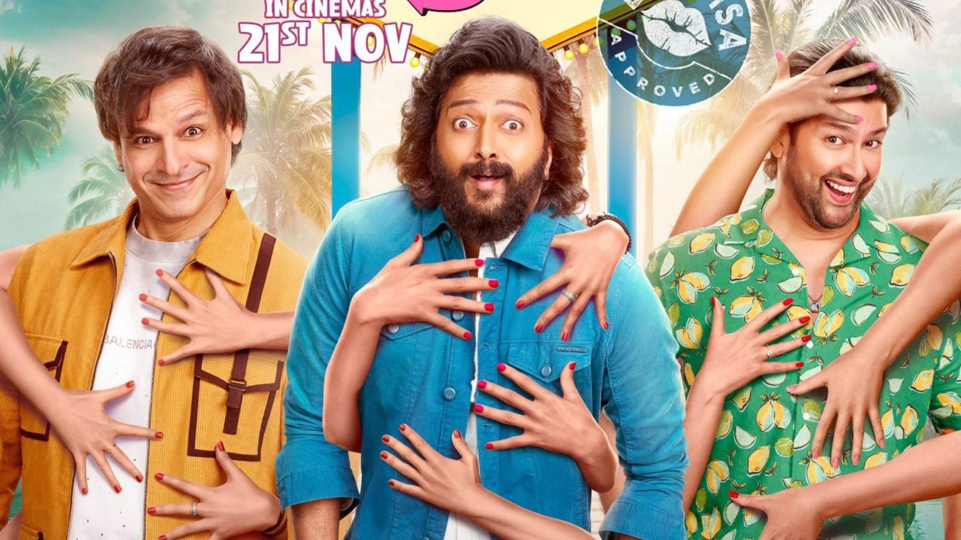 Masti 4 day 2 box office collection Ritesh deshmukh aaftab vivek oberoi film
