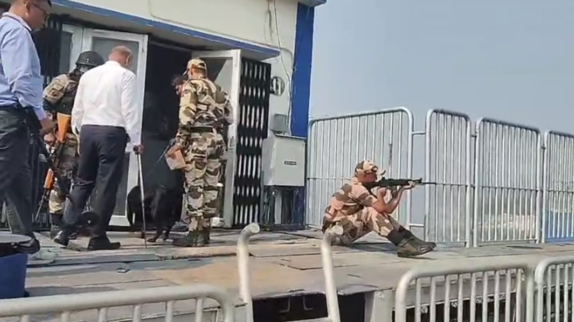 Omkareshwar News: CISF unit successfully organised multi-agency mock drill at Omkareshwar Power Station