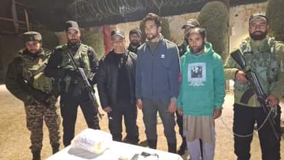 Narco-terror module busted in Handwara, father-son duo arrested
