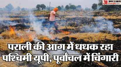 Stubble burning not reported in Chandauli in five years with one case each in Varanasi and Bhadohi