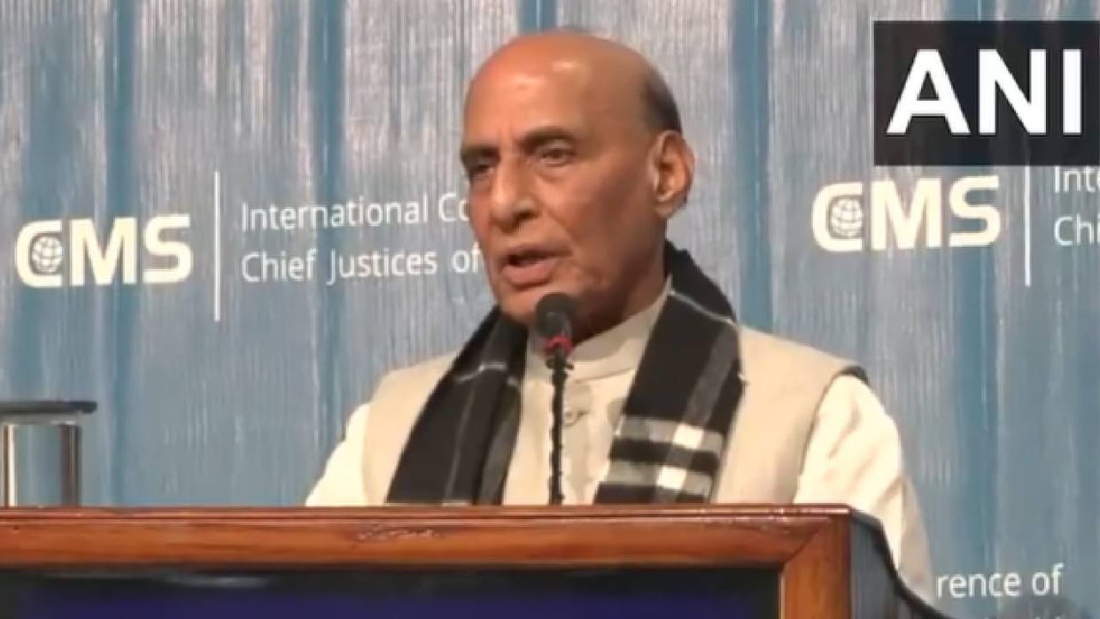 UP: Defence Minister Rajnath Singh in Lucknow says justice and peace are no longer just ideals; read the full