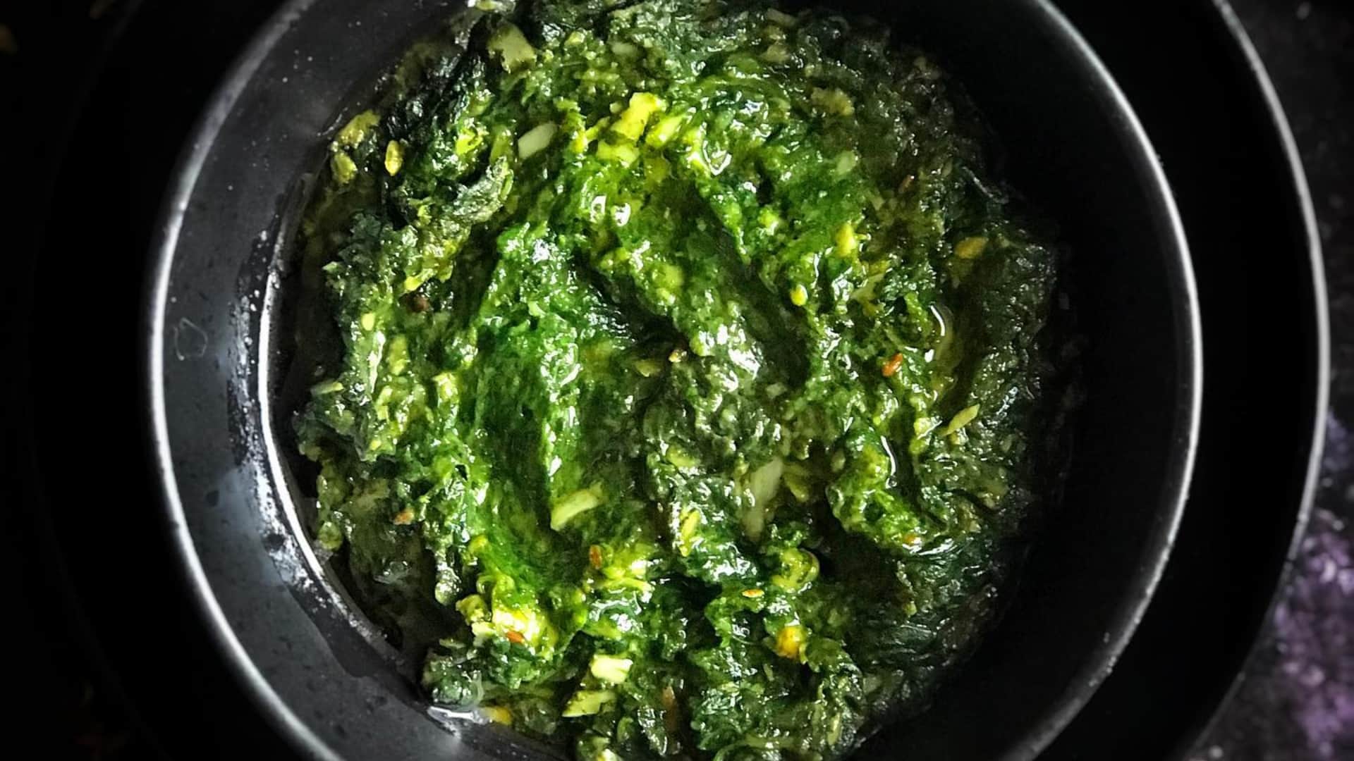 Kitchen Tips How to Prepare Chana Saag Recipe At Home Step by Step Process