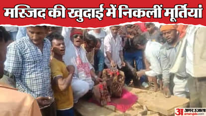 Sagar News: Ancient Hindu Idols Found During Mosque Foundation Digging