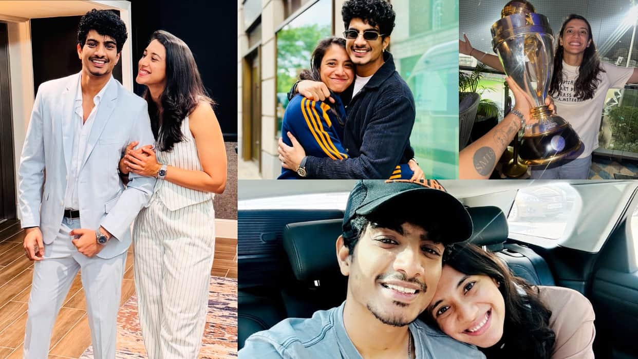 Smriti Mandhana Palash Muchhal Love story Photos Smriti Palash Marriage News in Hindi