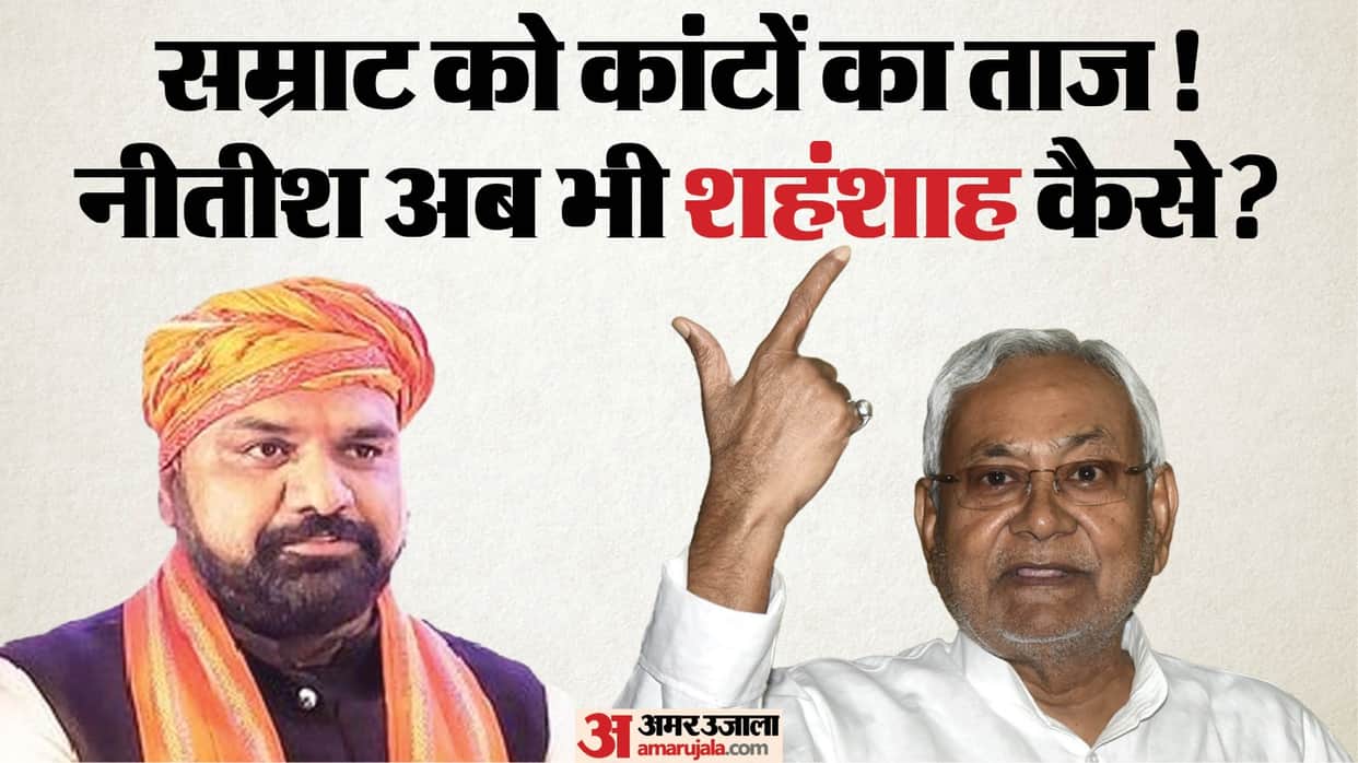 samrat chaudhary home minister of bihar but gad bihar is under nitish kumar cm bihar minister portfolio