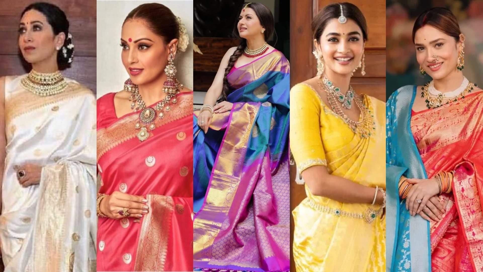 trendy silk saree collection for wedding season 2025 disprj