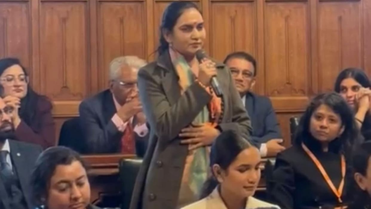 Water Woman Shipra Pathak gave the message of environmental protection in the London Parliament