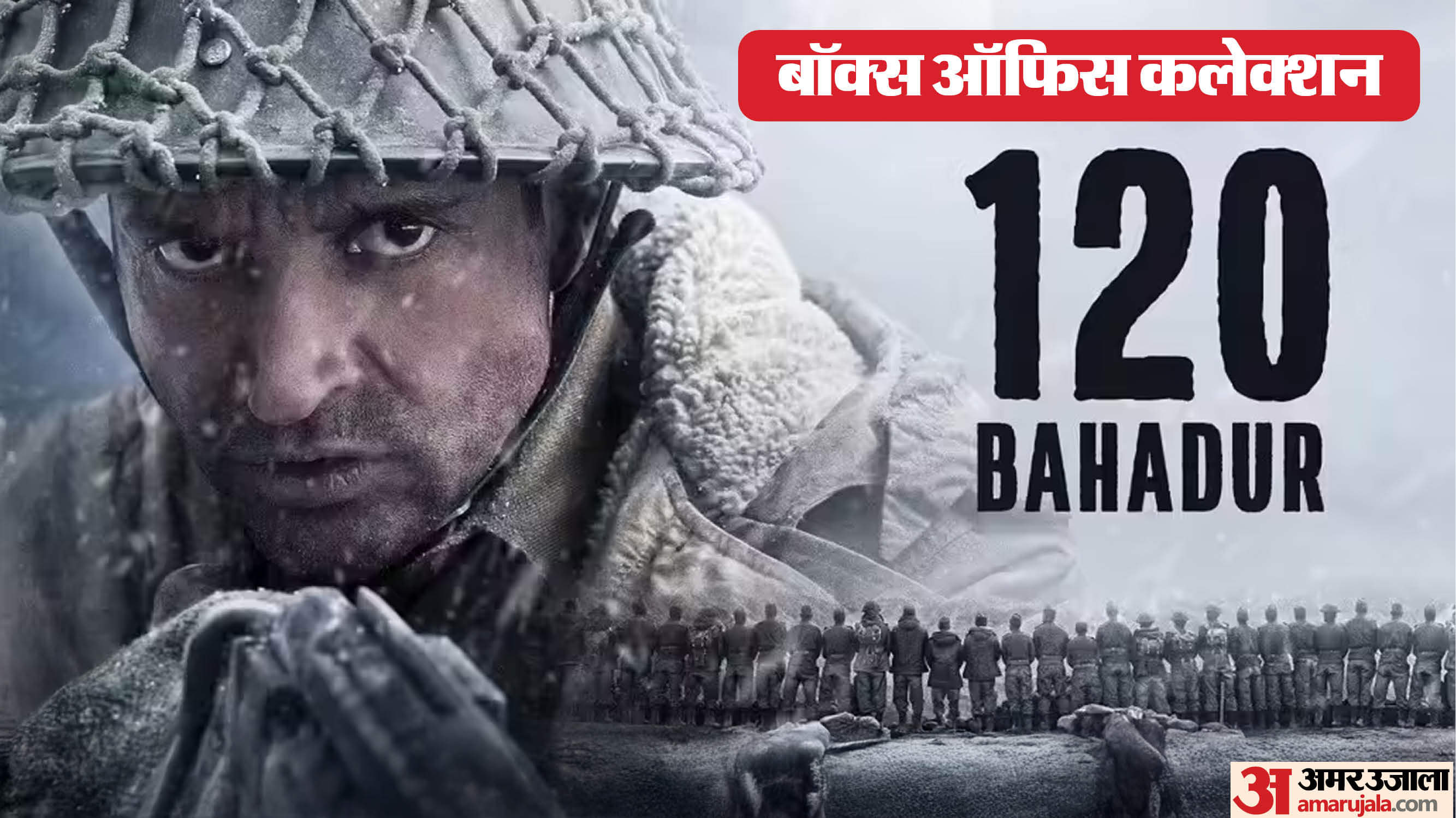 120 Bahadur Box Office Collection day 2 farhan akhtar rashi khanna