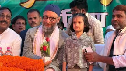Bihar News: Owaisi addressed several public meetings in Kishanganj news in hindi