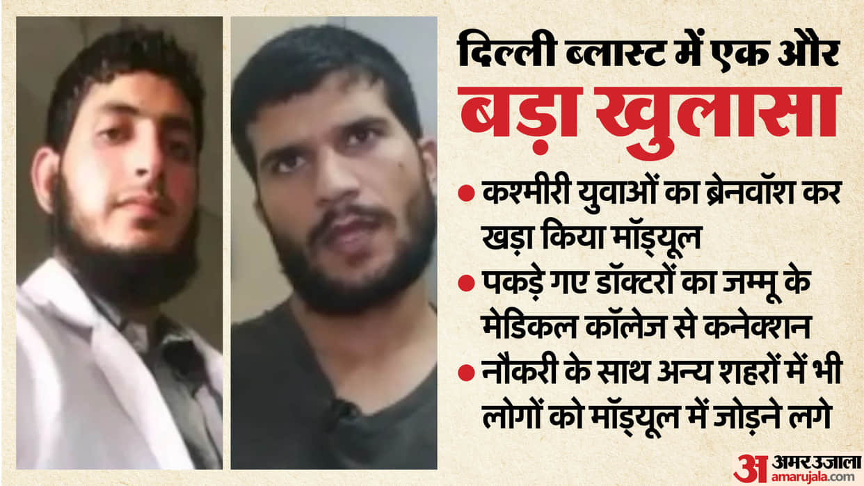Umar and Bilal destroyed tablet after Dr. Muzammil arrested new reveal in Delhi blasts case