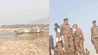 अभ्यास करती सेना