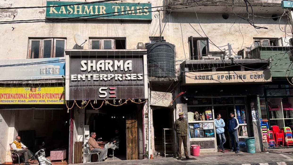 Investigation underway to find out where the revolver cartridges came from in the Kashmir Times office