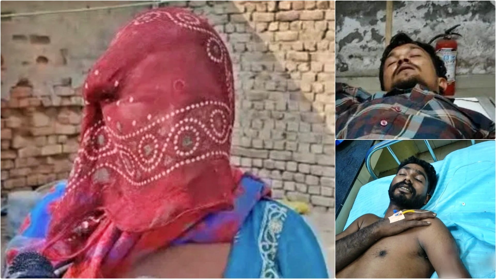 रामलाल की मां ने रखा अपना पक्ष, अस्पताल में भर्ती दोनों घायल रामलाल तथा दीपक