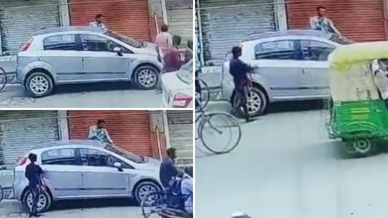 Lakhs stolen from the car of female professor of BHU in broad daylight thieves fled jewellery and laptop