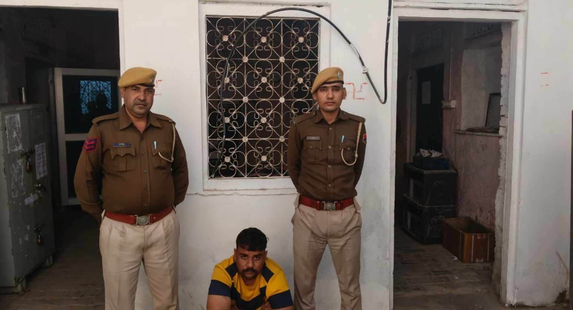 पुलिस ने आरोपी को किया गिरफ्तार