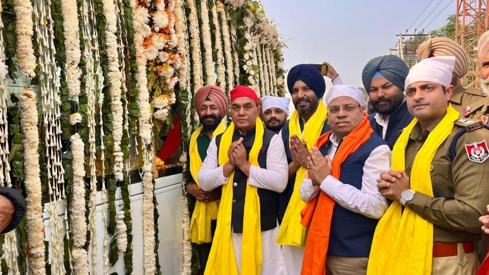 Nagar Kirtan reach Phagwara today Several traffic routes diverted