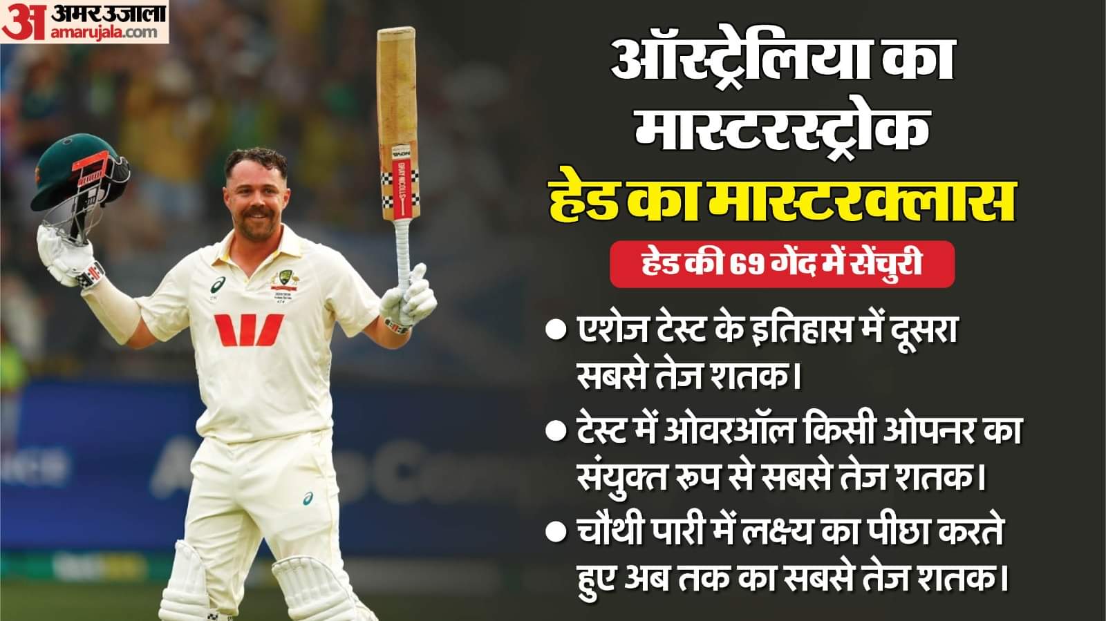 AUS vs ENG, Ashes: Travis Head Smashes Record-Breaking Century in First Innings as opener on Australian Soil