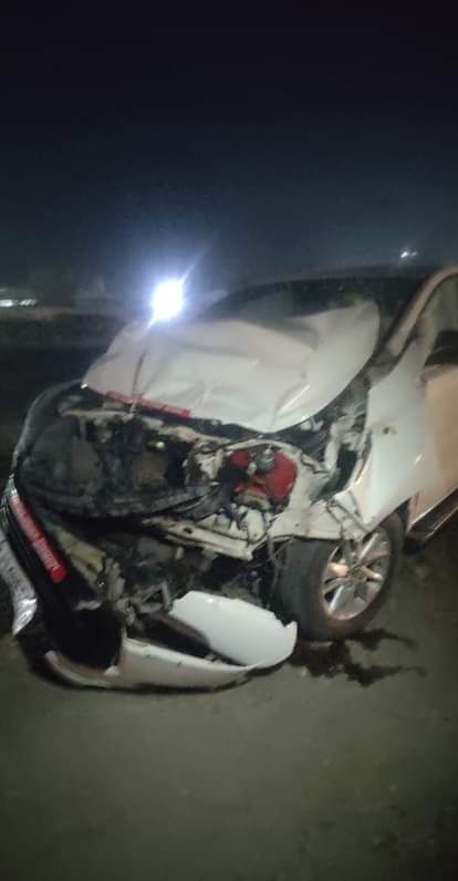 Rajasthan Finance Commission Chief Arun Chaturvedi Survives Severe Car Accident Near Beawar