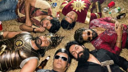 Indian hero’s nigh out shaktiman krish flying jatt pushpa indian superheroes viral post