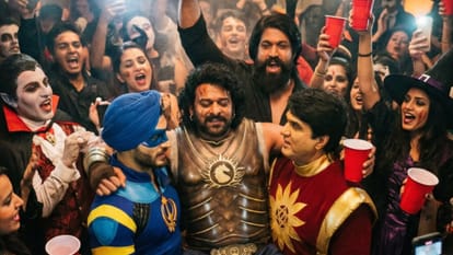 Indian hero’s nigh out shaktiman krish flying jatt pushpa indian superheroes viral post
