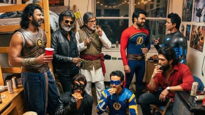 Indian hero’s nigh out shaktiman krish flying jatt pushpa indian superheroes viral post