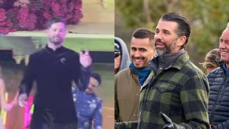 Donald Trump Jr.:  उदयपुर की शाही शादी में ट्रंप के बेटे का देसी धमाका, रणवीर संग ‘व्हाट झुमका’ पर लगाए ठुमके