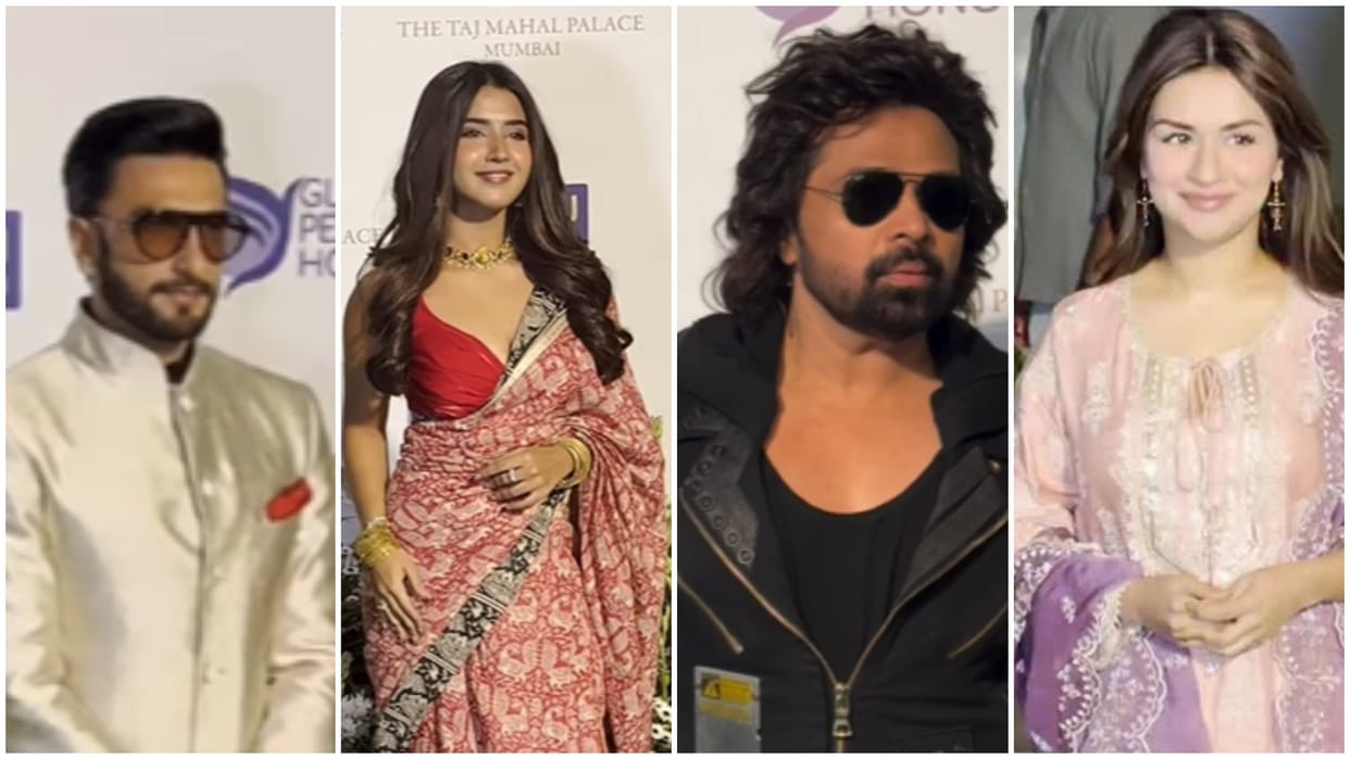 Celebs attends Global Peace Honours 2025 events including himesh reshammiya ranveer singh avneet kaur etc