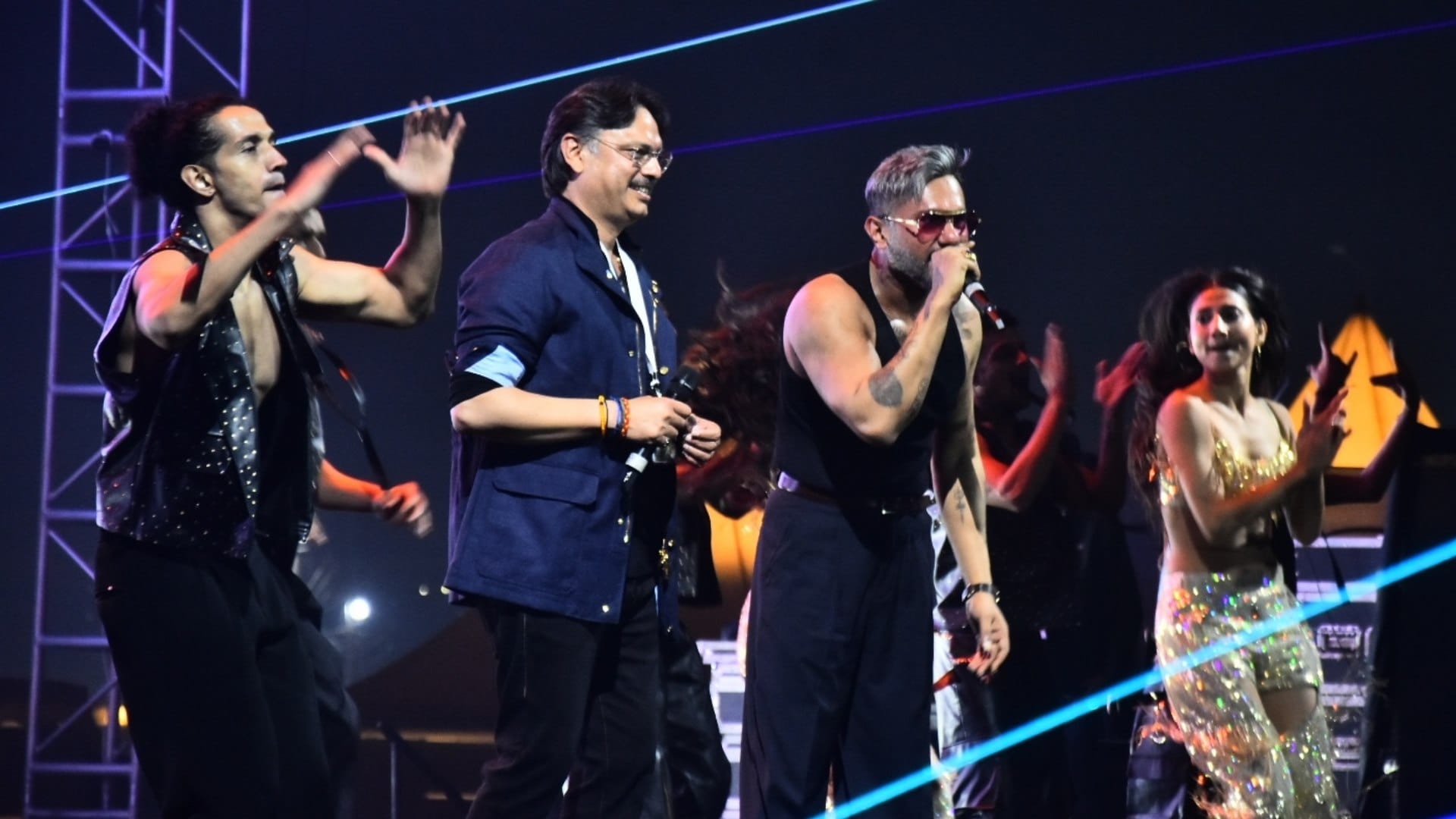 Honey Singh in Lucknow.