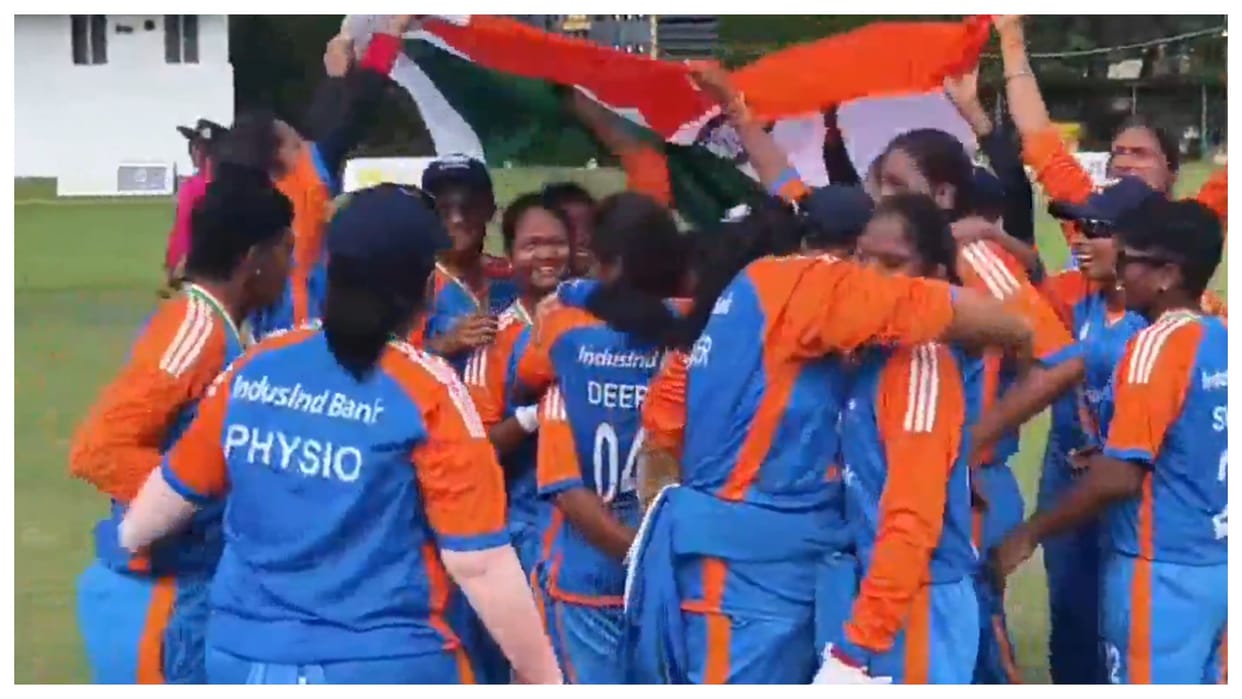 Indian women win the blind T20 cricket world cup after defeating Nepal by seven wickets in Final