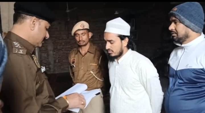 5 kg of suspicious white powder recovered from a mosque during police checking in Faridabad