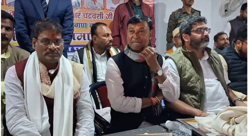 Bihar: Cooperation and Forest-Environment Minister Dr. Pramod Chandravanshi welcomed in his home district