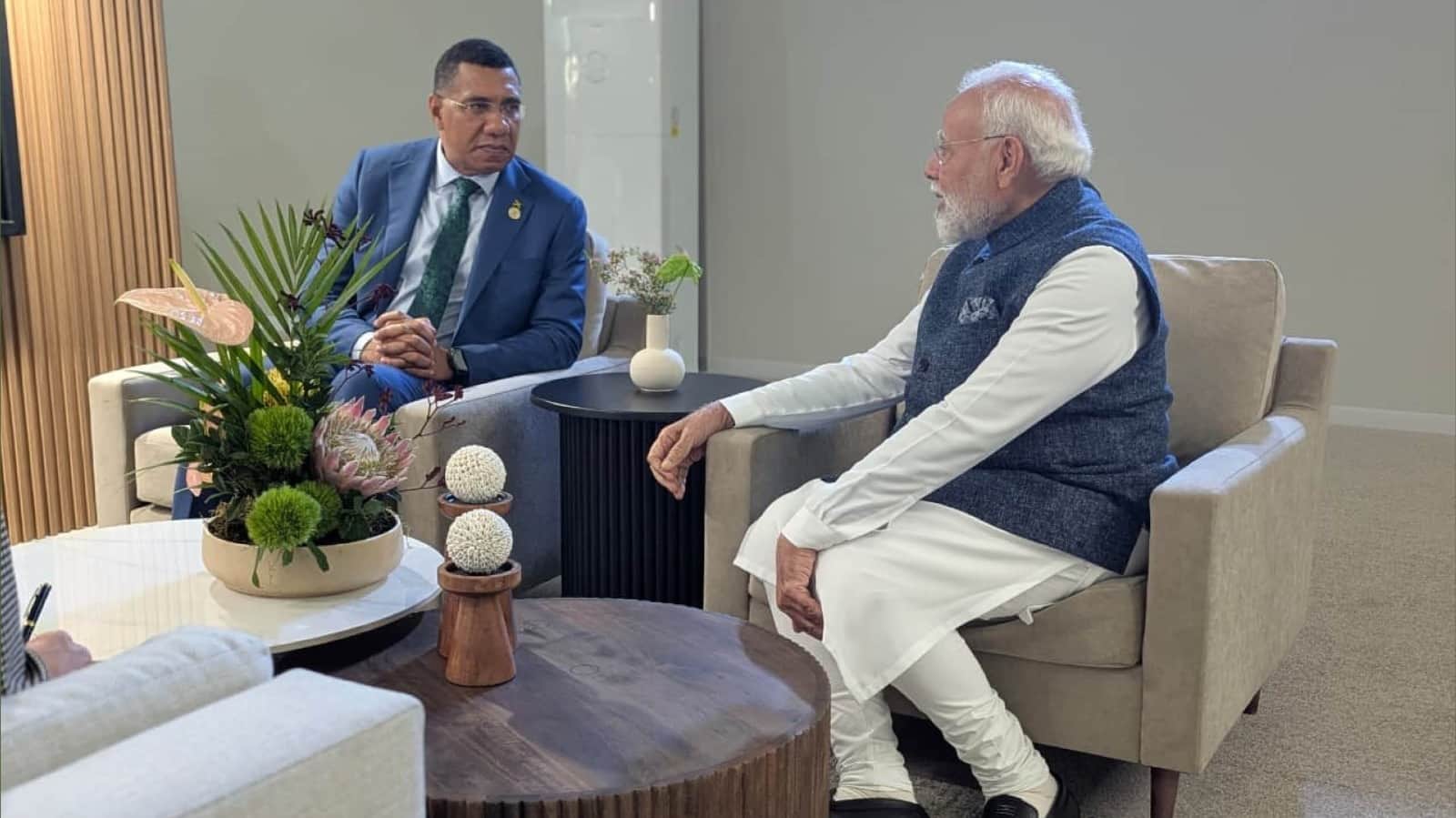 PM Modi In South Africa Photos Johansberg G20 Highlights Ramphosa Challenges Macro Meloni and others meeting