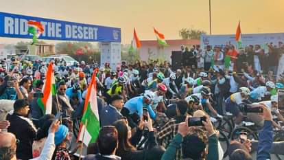 Rajasthan News: 200-km long Vedanta Tour de Thar International Cycling Race Successfully Held in Bikaner