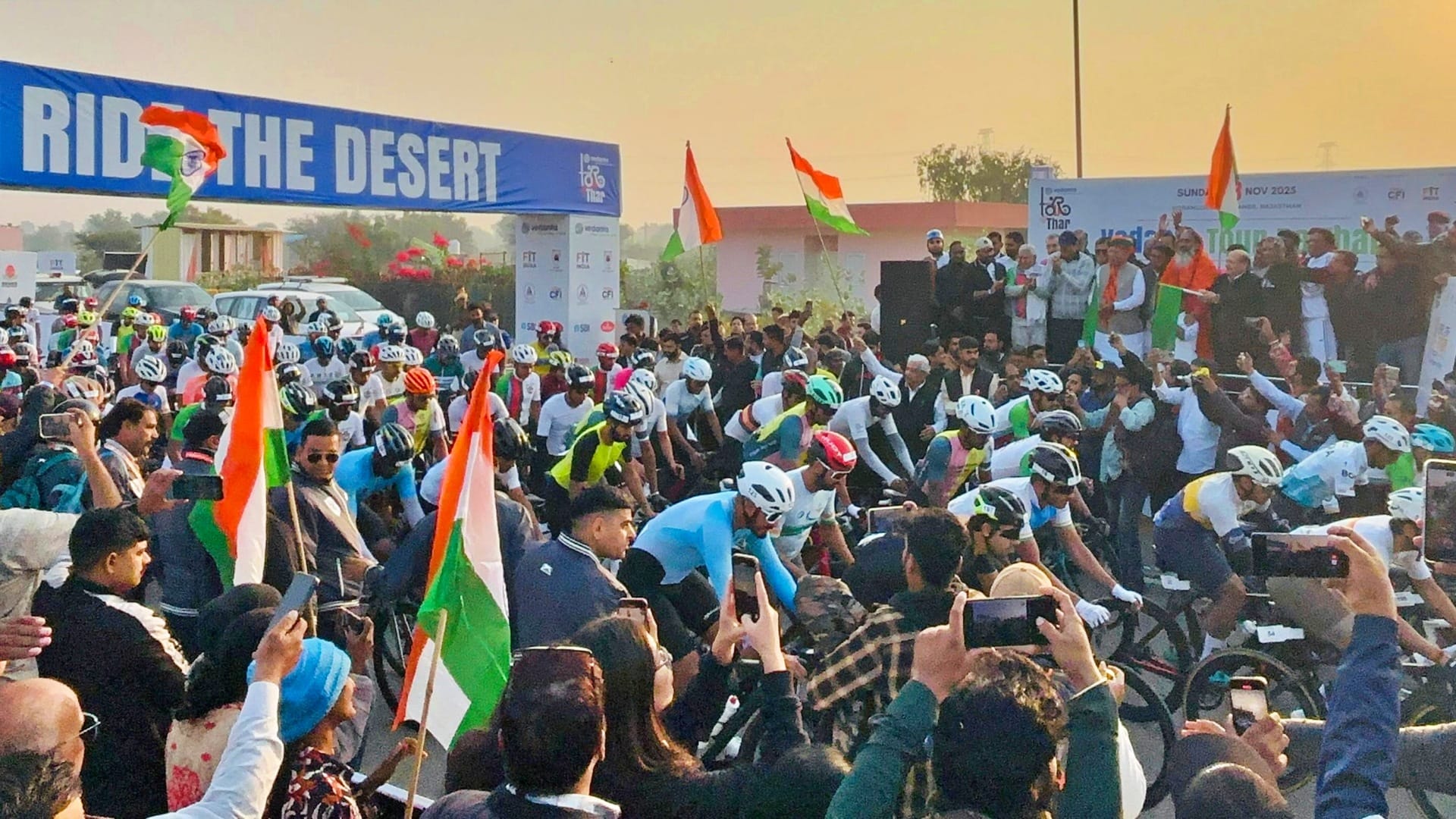 ‘वेदांता टूर डी थार’ अंतरराष्ट्रीय साइक्लिंग रेस