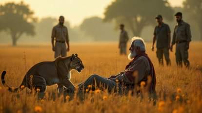 Rajsamand News: Panther attacks elderly person sitting in field, bloodied and referred to Udaipur