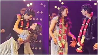 Smriti mandhana and palash muchhal sangeet ceremony video viral on social media