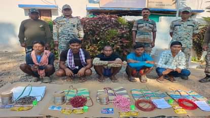 Security forces achieve success in anti-Naxalite operation seven Maoists arrested with explosives in Bijapur