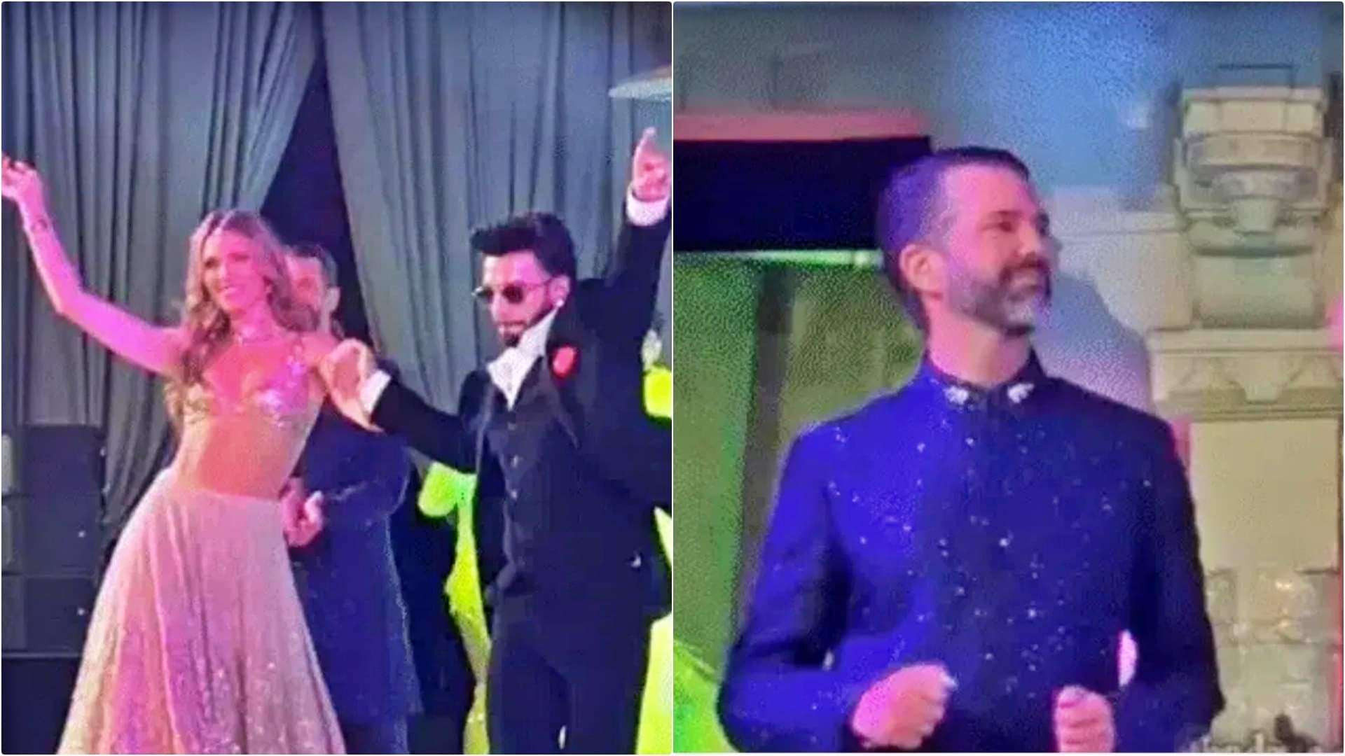 Udaipur Royal Wedding: Nora Fatehi Gives Stunning Performance, Donald Trump Jr. Also Dances with Ranveer Singh