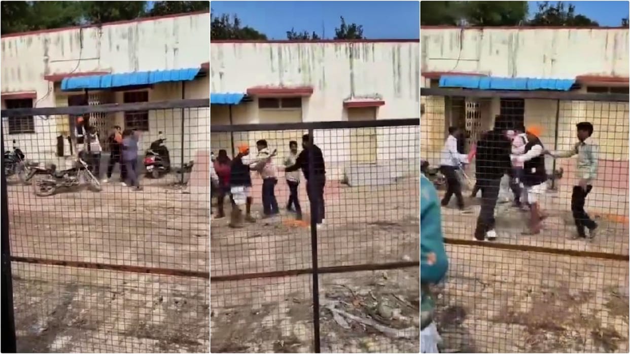 Baran News: JE of Electricity Department Accused of Beating Farmer, Video Viral; Demand Made to CM Bhajan Lal